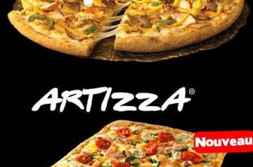 Artizza et Sublim’Curry Domino's Pizza