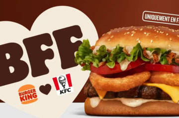 BFF Burger : quand Burger King et KFC s'unissent en France