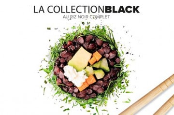 Black is the new white: du riz noir chez Planet Sushi