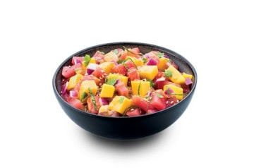 Ceviche saumon et thon chez Planet Sushi