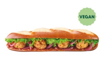 Deux sandwiches végétariens 2025 de Pomme de Pain