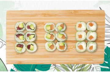 Eat Sushi : avez-vous déjà goûté à son menu Total Green ?