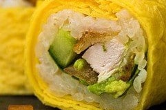 Eggmaki et Flocon chez Planet Sushi
