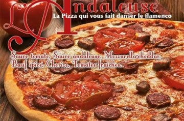 L'Andalouse, la nouvelle pizza de Speed Rabbit Pizza