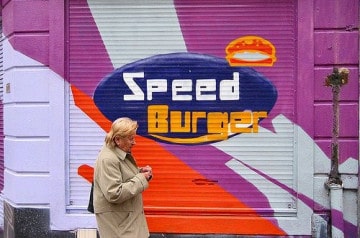 La campagne télévisée de Speed Burger