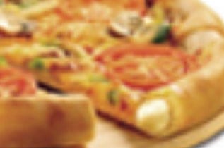 La Cheesy Crust de Pizza Hut