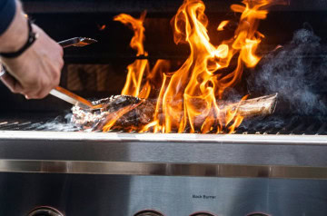 La cuisine au feu de bois