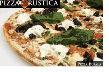 La Pizza Bufala de Pizza Rustica