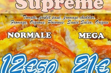 La Suprême en promotion chez Mister Pizza