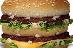 Le Big Mac de Mc Donald's