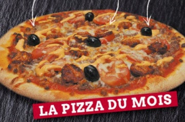 Le Kiosque à Pizza : Chorizo et viande hachée sur pizza