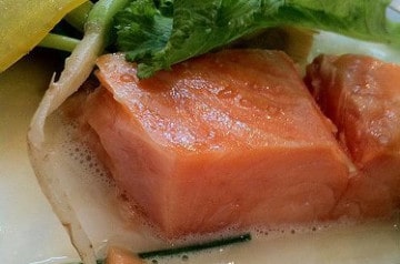 Le saumon dans la restauration rapide