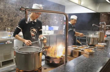 Le wok et la plancha chez O Panda