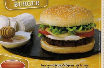 Les burgers de Jack's Express