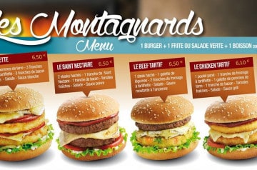 Les Montagnards envahissent Speed Burger