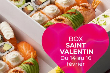 Menu Saint-Valentin Eat Sushi