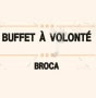 Buffet à volonté broca Paris 5