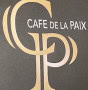 Logo Café de la Paix