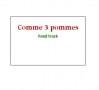 Logo Comme 3 pommes