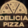 Logo Delicia pizza