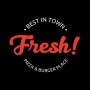 Logo Fresh Pizza Burger