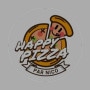 Logo Happy pizza