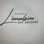 Logo L'émulsion des saveurs