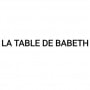 Logo La Table de Babeth