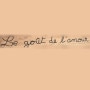 Logo Le goût de l'amour