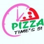 Logo Pizza time's 51