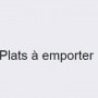 Logo Plats à emporter