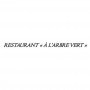 Logo Restaurant à l'arbre vert