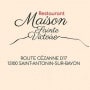 Restaurant Maison Sainte-Victoire Saint Antonin sur Bayon