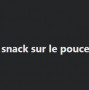 Logo Snack sur le pouce
