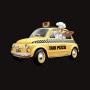 Logo Taxi pizza 60