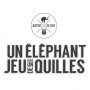 Un éléphant dans un jeu de quilles Saint Etienne