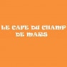 Café du Champs de Mars