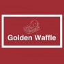 Golden waffle