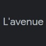 L'avenue