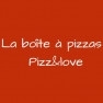 La boîte à pizzas Pizz&love
