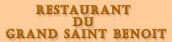 Restaurant du Grand Saint Benoit