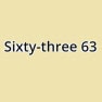 Sixty-three 63