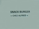 Snack burger chez Alfred