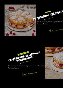 Menu Boulangerie Ange - Les nouveautés suite