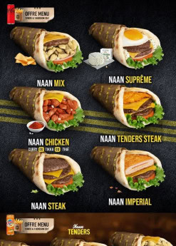 Menu Chicken Street - Naan