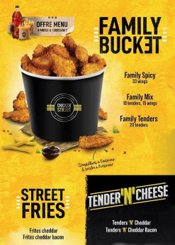 Menu Chicken Street - Fried chicken