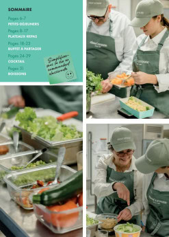 Menu class'croute - Les sommaires
