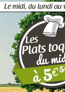 Menu Crescendo - Les plats toqués du midi