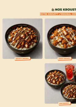 Menu Krousty Sabaidi - Les krousty