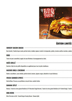 Menu Memphis - Edition limitée